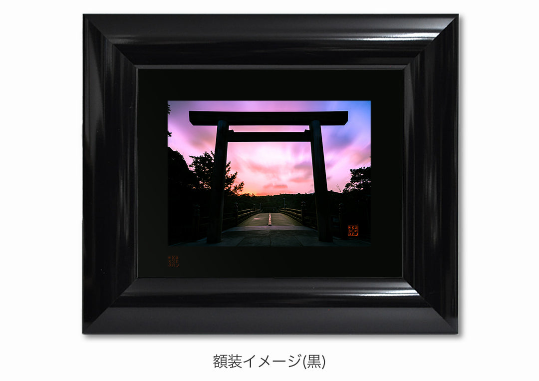 光へ・額装付｜写真家 Kankan