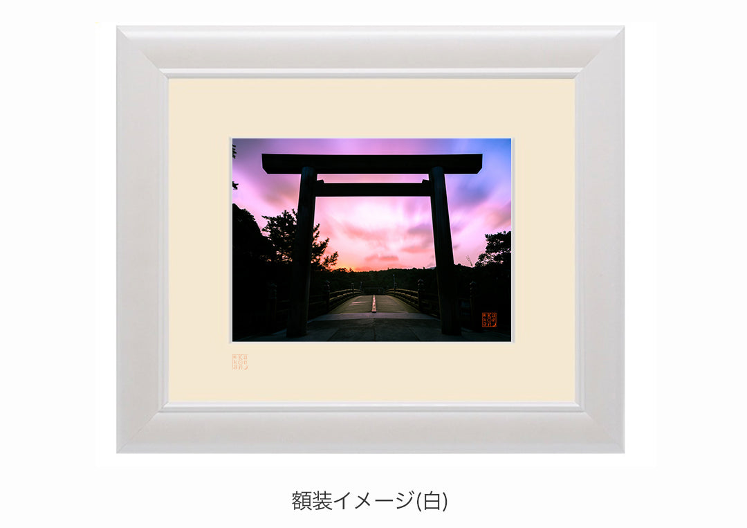 光へ・額装付｜写真家 Kankan